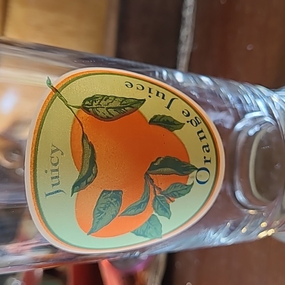 Libbey Kitchen Vintage Libbey Orange Juice Glassesjuicy Orange